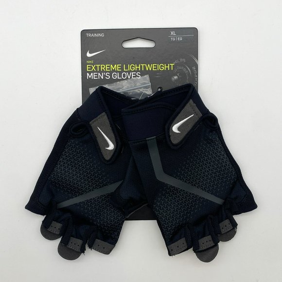 Nike Men's Extreme Fitness Gloves Black size M,L - Picture 1 of 3